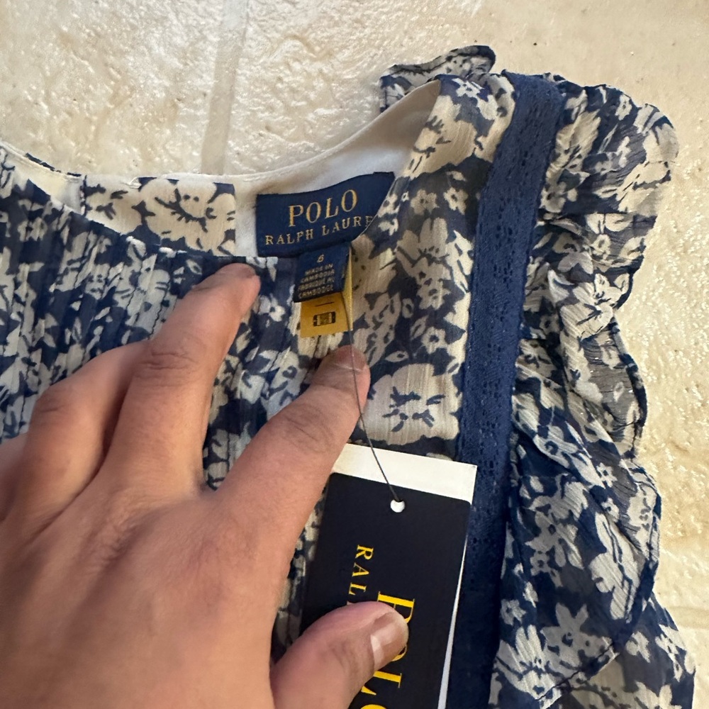 NWT Girls Ralph Lauren dress - Picture 2 of 4